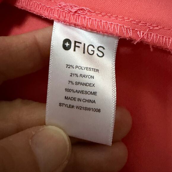 Figs scrub top pink sz XS PO# 1759 nurse medical - Picture 8 of 10